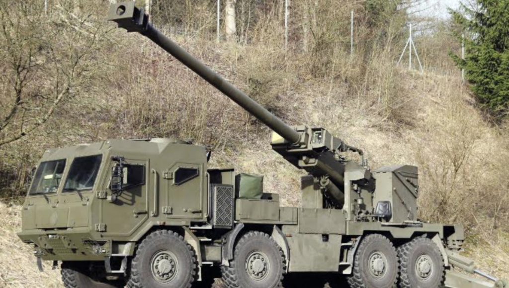 Mengenal EVA TMG, Sistem Howitzer Swagerak Terbaru Buatan Slowakia