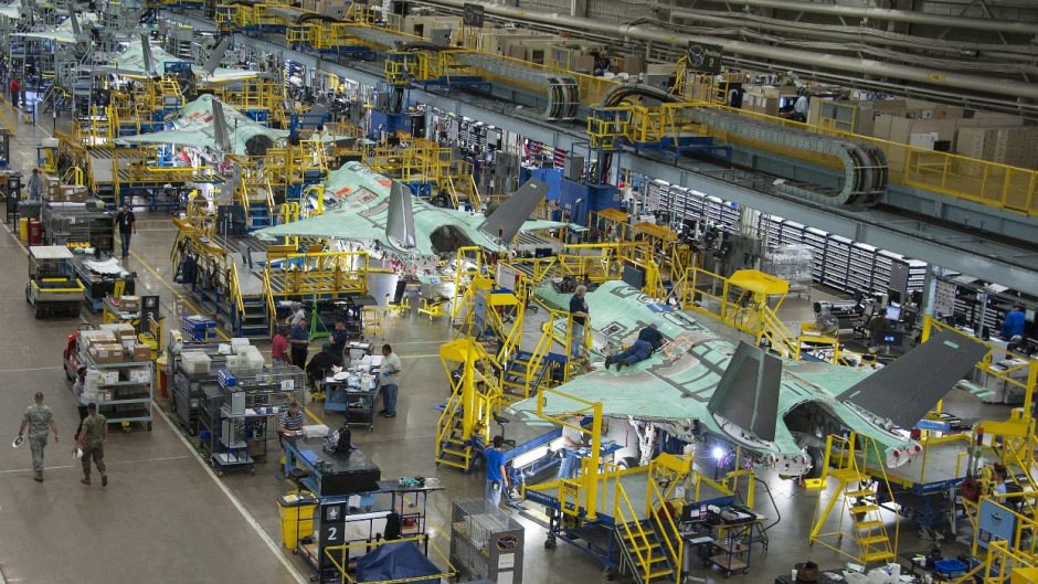 Produksi F-35 di Forth Worth