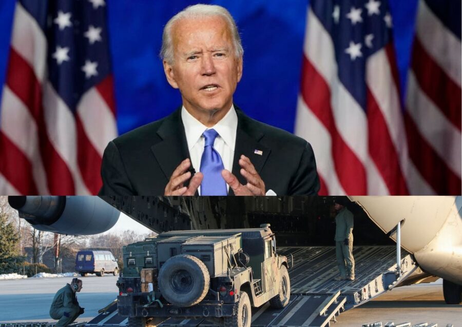 Biden and bantuan peralatan militer untuk Ukraina