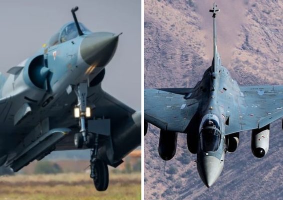 Indian Mirage 2000 and HAL Tejas