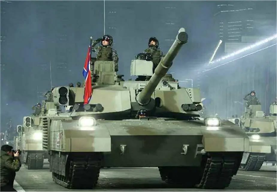 Tank Tempur Utama Korea Utara Yang Baru Muncul Pada Parade Militer ...