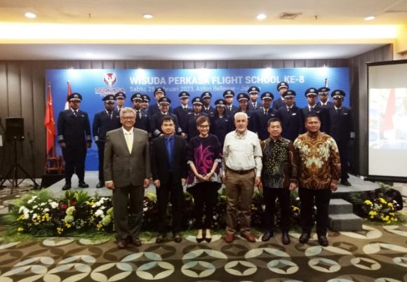 Wisud ke-8 Perkasa Flight School di Aston Bellvue Jakarta Selatan