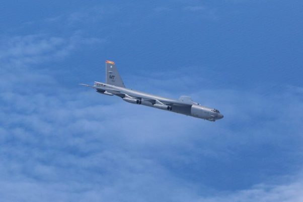 B-52 over Baltic Sea_