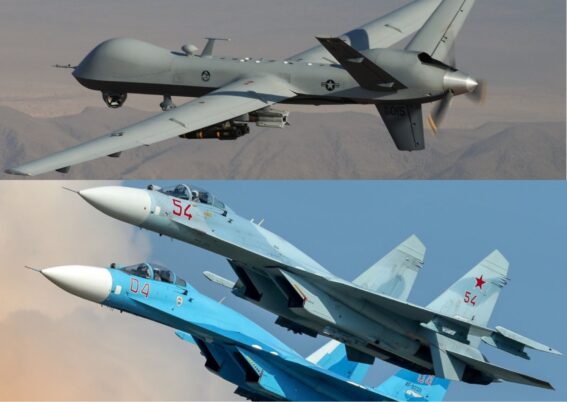 MQ-9 Reaper and Su-27 Flankers_ Airspace Review