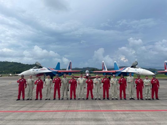 JAT dan Russian Knights di Langkawi