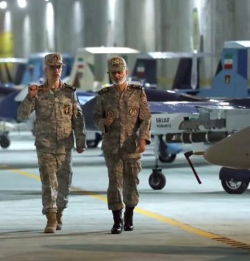 Pangkalan drone bawah tanah Iran