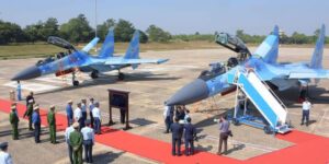 Peresmian Su-30SME Angkatan Udara Myanmar