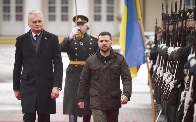 Zelensky in Lithuania