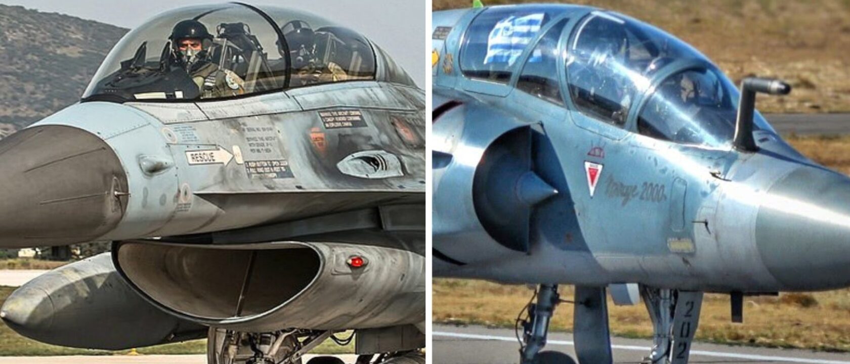 Greece F-16 Block 30 and Mirage 2000-5 _ Airspace Review