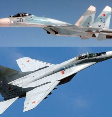 Su-27 dan MiG-29 Rusia